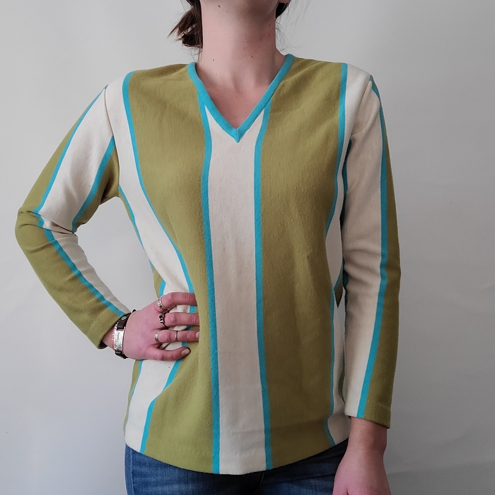 Vintage Striped Sweater